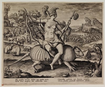 America by Adriaen Collaert